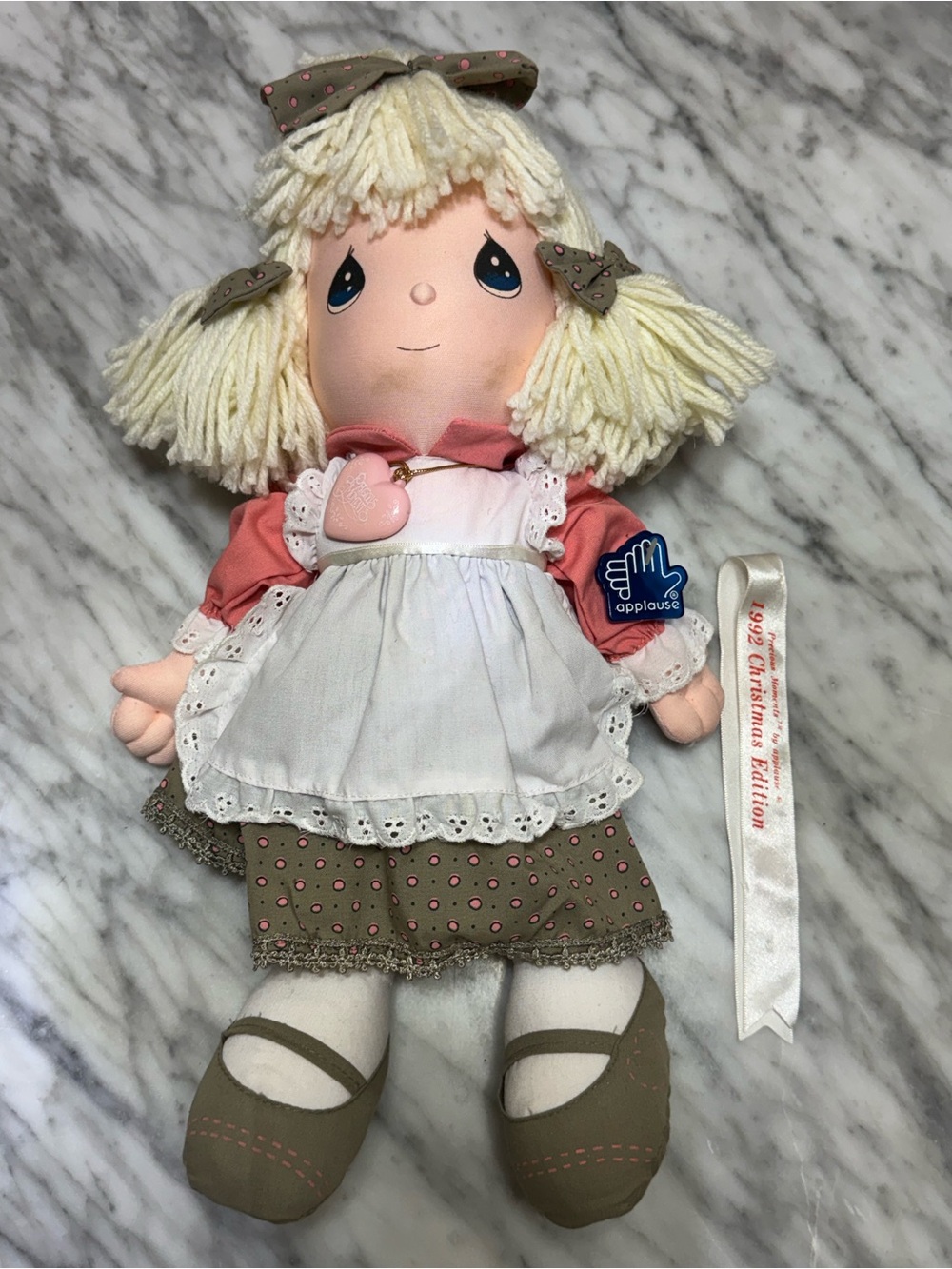 Applause, Precious Moments, 1992 Christmas Edition, “Christy”